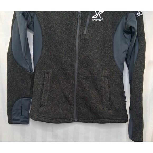 Fusion Fleece Jacket Sweater Women’s Revolution Race Black Blue Size M - Picture 7 of 16